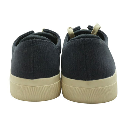 Navy Lace Up Casual Shoes