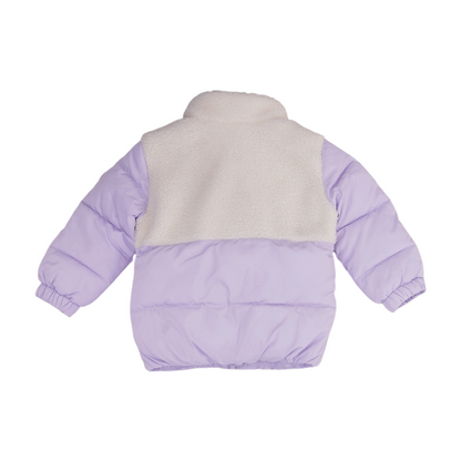 Lavender Color Block Jacket