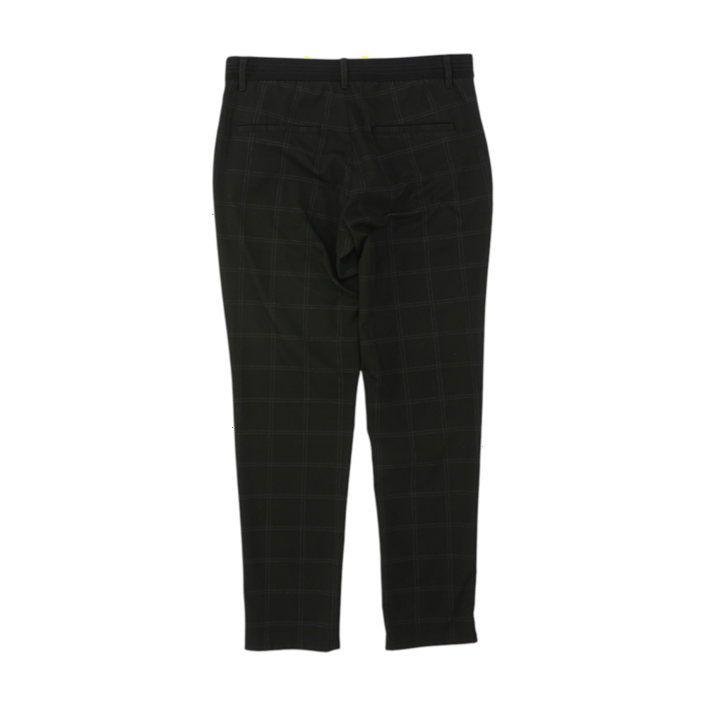 Zara Black Check Slim Pants – Image 2