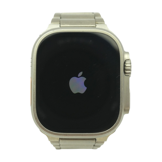 Apple 49mm Ultra 2 Titanium Smartwatch Silver Band Medium – Image 1