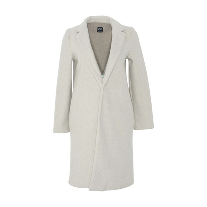 Beige Solid Coat