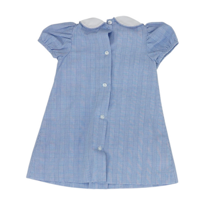 Blue Plaid Dress