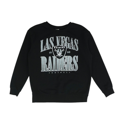 Black Las Vegas Raiders Solid Sweatshirt Pullover