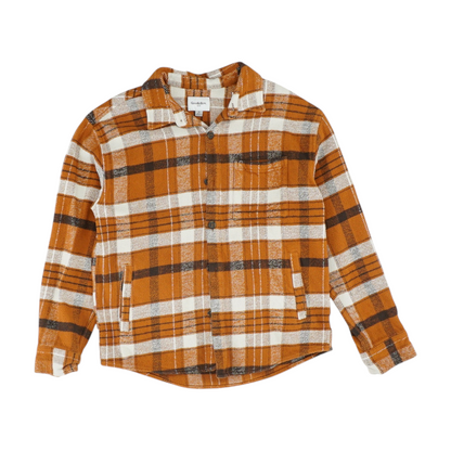 Rust Plaid Jacket