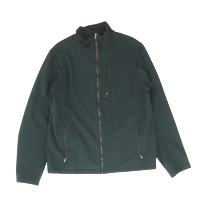 Black Solid Active Jacket