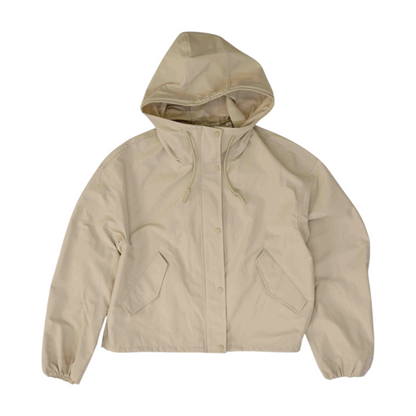 Beige Solid Jacket