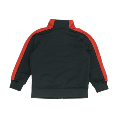 Black Color Block Jacket