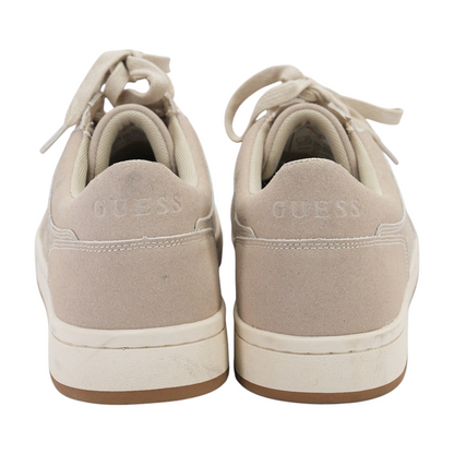 Beige Lace-Up Casual Shoes