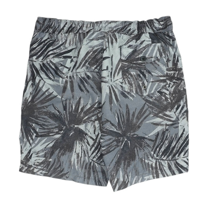 Charcoal Tropical Swim Bottom