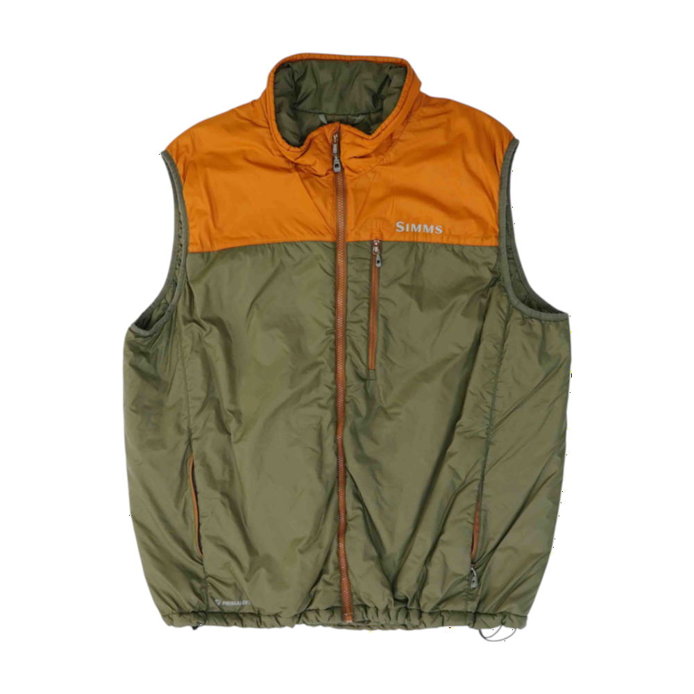 Green Color Block Vest