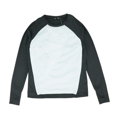 Blue Color Block Active T-Shirt