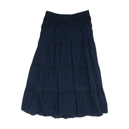 Navy Midi Skirt