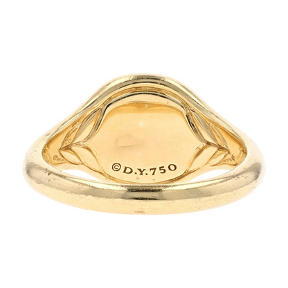 18K Yellow Gold Diamond Band Ring