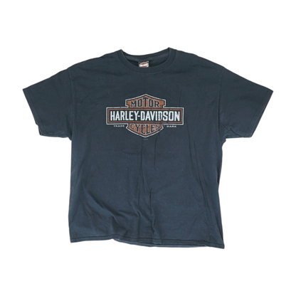 Vintage Black Solid T-Shirt
