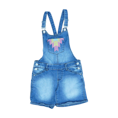 Blue Sleeveless One-Piece