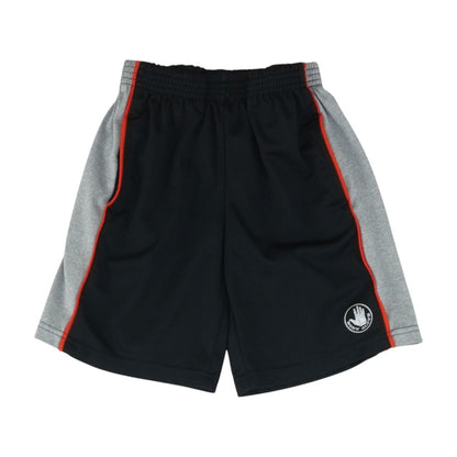Black Color Block Active Shorts