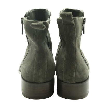 Gray Ankle Boots
