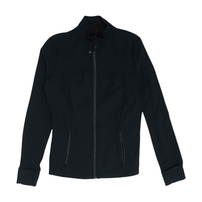 Black Solid Active Jacket
