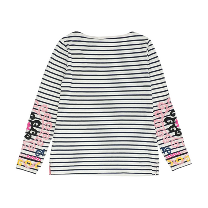 White Striped Blouse