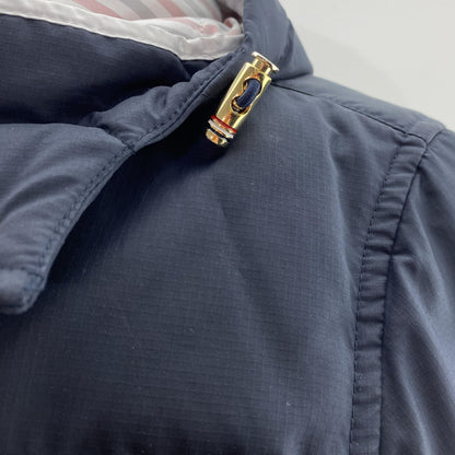 Navy 4-Bar Down Coat