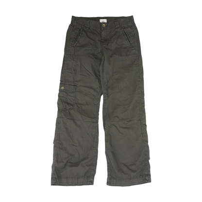 Gray Straight Pants