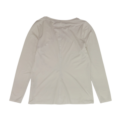 White Solid Active T-Shirt