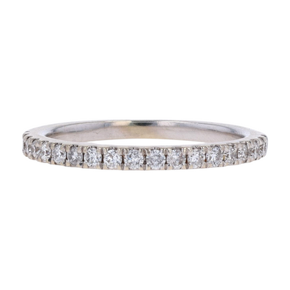 1/4 ctw 14K White Gold Diamond Band Ring