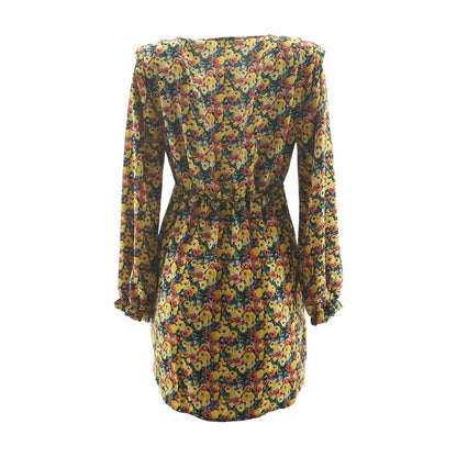 Multi Floral Mini Dress
