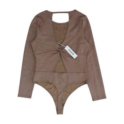 Brown Bodysuit T-Shirt