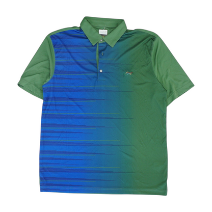 Multi Color Block Short Sleeve Polo