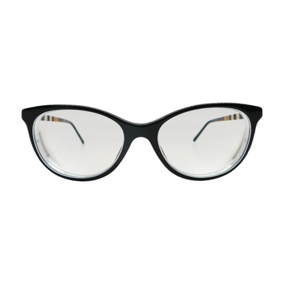 Black B 2205 3001 Round Prescription Eyewear