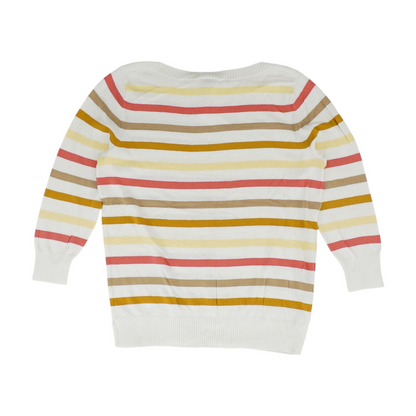 Multi Striped Pullover Sweater