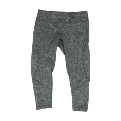 Black Striped Active Leggings