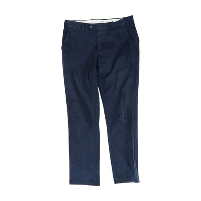 Navy Solid Chino Pants