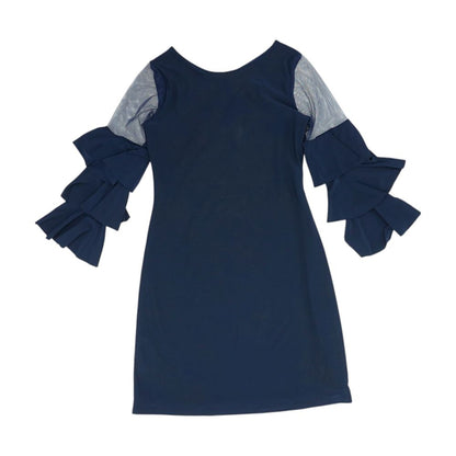 Navy Solid Dress