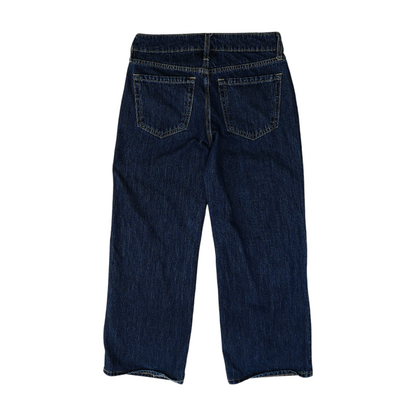Navy Short Relaxed Jeans