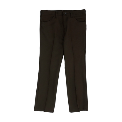 Brown Straight Pants