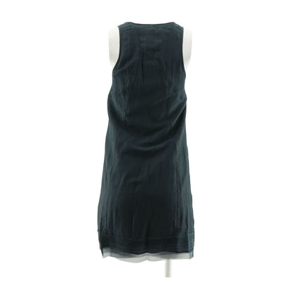 Navy Solid Mini Dress
