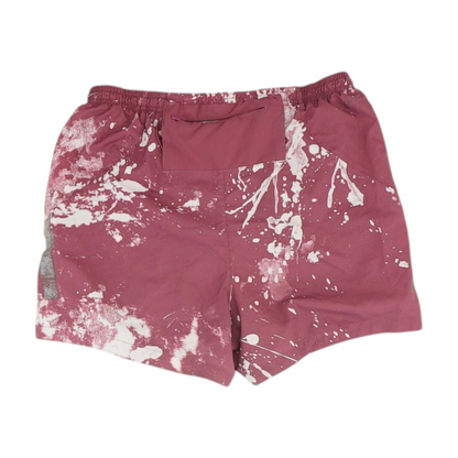 Mauve Print Active Shorts
