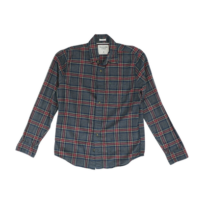 Multi Plaid Long Sleeve Button Down