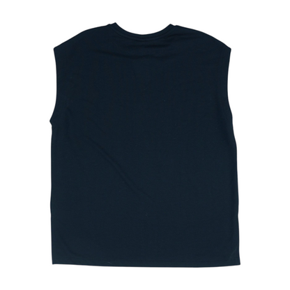 Black Solid Active Tank