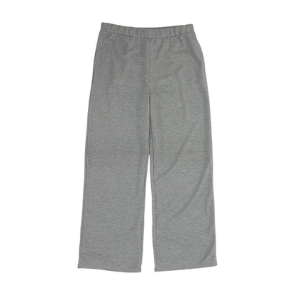 Gray Solid Pajama Bottom