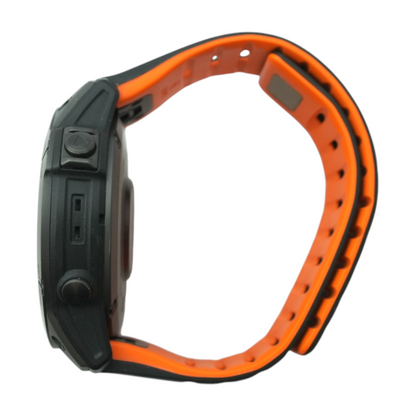 51mm Epix Pro Gen 2 Black Smartwatch Black Band M/L