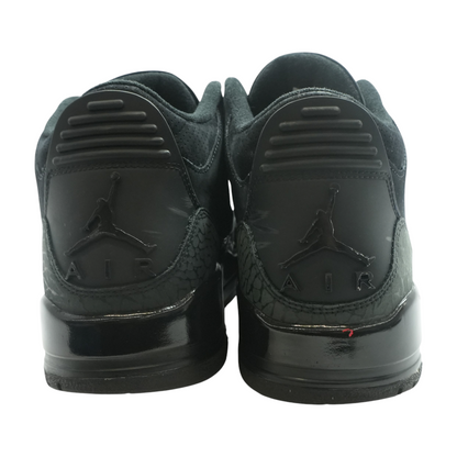 Black Cat Jordan 3 Retro High-Top Athletic Shoes