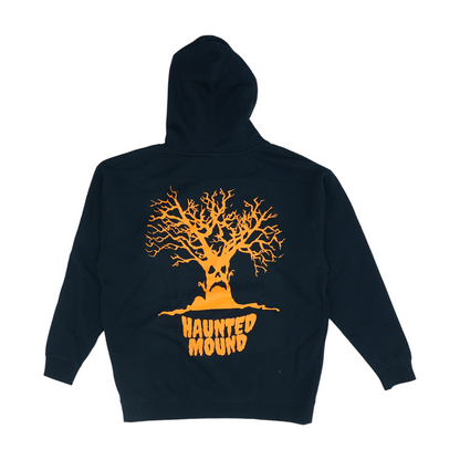 Black Solid Hoodie Pullover