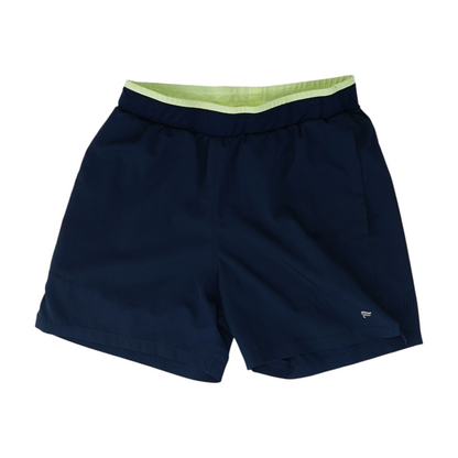 Navy Solid Active Shorts