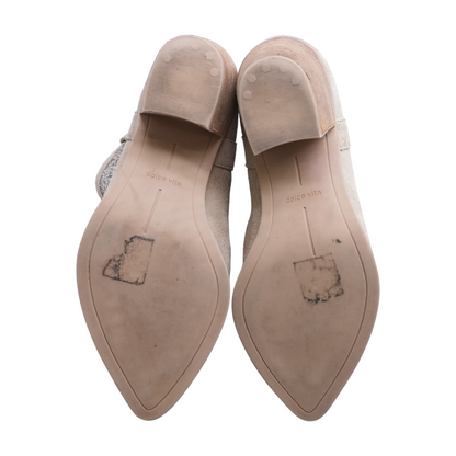 Beige Ankle Boots