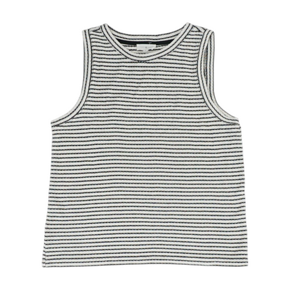 White Striped Blouse