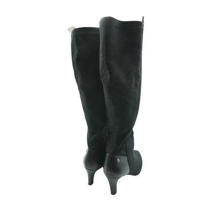 Black Knee High Boots
