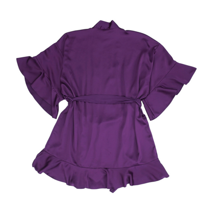 Purple Solid Robe